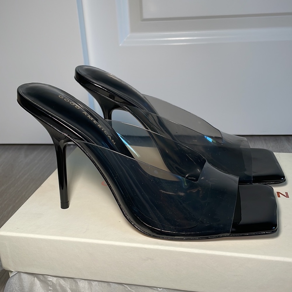 cute square mules from GOODAMERICAN.com ! US womens 8